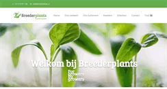 Desktop Screenshot of breederplants.nl
